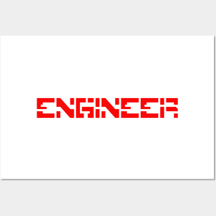 Engineer Posters and Art